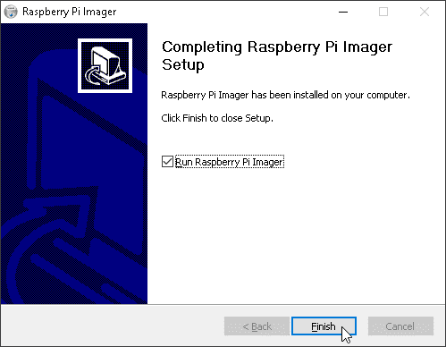 Instalacion raspberry pi imager
