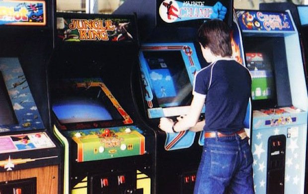 maquina arcade de los 80